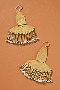 Premium Finished Brass <b>Drop</b> Earrings Vintage Hoop For Wedding Festive Party New Arrival Women Ethnic Fashion Jewelry Statement - Product Image 5