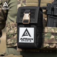 Pochette utilitaire Aifran MOLLE en nylon 1000D, sac de rangement pour équipement de plein air, pour l'entraînement et l'aventure