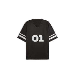Maillot de football américain pour hommes de haute qualité, en tissu polyester, personnalisable avec logo et nom d'équipe, en promotion. - Product Image 5