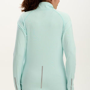 Conjunto de yoga de 3 piezas al por mayor: leggings transpirables dorados, sujetador deportivo y chaqueta con cremallera frontal. - Product Image 2