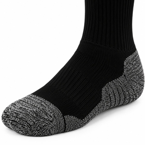 Calcetines deportivos unisex de canalé, de spandex/algodón, transpirables, antideslizantes, de punto, para jóvenes, ciclismo, correr, para hombres - Product Image 4