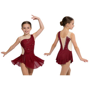 Último modelo más popular, uniforme de animadora sin mangas con logo personalizado impreso, 100% poliéster, para mujer. - Product Image 5