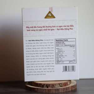 Offre en gros : Noix de cajou grillées non décortiquées du Vietnam, 500g, W240, marque Dong Phu - Emballage premium en boîte cadeau en papier - Product Image 6