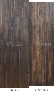 Comptoir en bois d'acacia massif ovale, bord naturel, écologique, pour îlot de cuisine, bar et table, par SSR VINA - Product Image 5