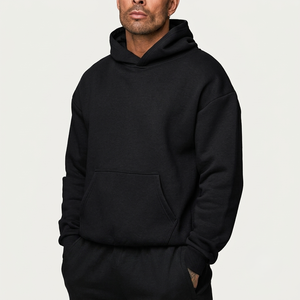 Sweat à capuche personnalisé pour homme, sweat à capuche en molleton, prêt à être expédié, stock en gros - Product Image 2