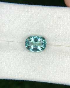 Apatita Natural Color Paraíba, Azul Verde Neón de Brasil, Piedra Preciosa Suelta de Alta Calidad, Piedra Rara para Joyería - Product Image 1