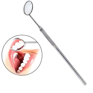 Espejo Dental Manual de Alta Calidad para Cuidado Bucal y Examen Oral, Reflejo Nítido, Acero Inoxidable Duradero, Reutilizable, CE - Product Image 1