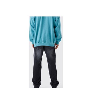 เสื้อสเวตเชิ้ตผู้ชายขนาดใหญ่พิเศษแบบ OEM พร้อมลายปักกราฟิกสำหรับแบรนด์แฟชั่นอเมริกัน สำหรับฉลากเสื้อผ้าอเมริกัน - Product Image 6
