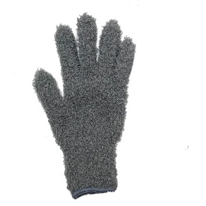 Guantes de microfibra que no sueltan pelusa, guantes de limpieza elásticos y transpirables para coche, hogar, cocina, reutilizables, suaves para quitar el polvo - Product Image 1