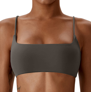Women Yoga Sports Bra Breathable Nylon Spandex High Quality Gym Workout Fitness Comfortable Fit Activewear Top - Product Image 1