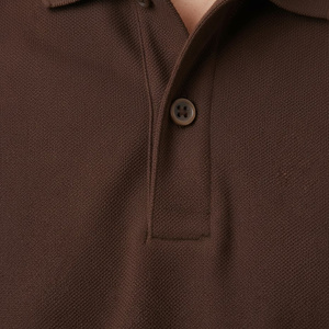 Chemises de golf en coton uni pour hommes de haute qualité, neuves, à manches courtes, respirantes, pour l'été – Vente directe usine - Product Image 6