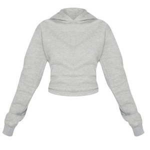 Vente en gros de sweat-shirts à capuche pour femmes, style streetwear, tissu respirant en polyester/coton, manches longues, tissu polaire - Product Image 6