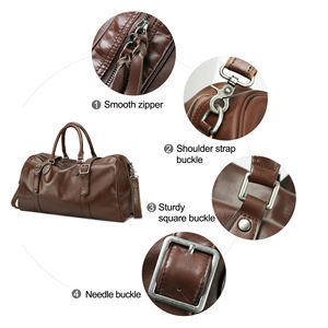 Bolsa de Lona Unisex de Primera Calidad con Logotipo Personalizado, Correa Ajustable, Gran Capacidad, Multifuncional, para Viaje - Product Image 3