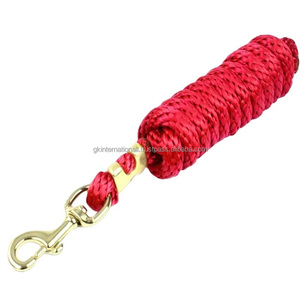 Ensembles de matériel équestre personnalisés : Corde de trelage en coton tricoté longue, nouveau design, pour l'équitation - Product Image 1