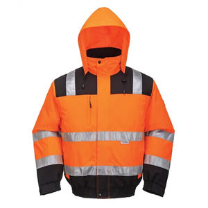 Vêtements de travail réfléchissants OEM à haute visibilité, veste et pantalon de sécurité à prix bas en gros, uniforme de travail de classe 2, vêtements professionnels - Product Image 5