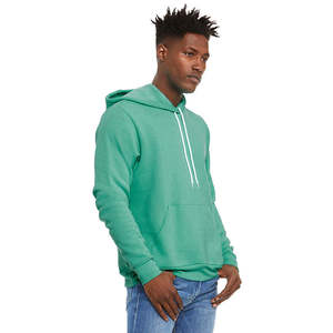 Sudadera con Capucha para Hombre, Estilo Urbano, Invierno, Color Sólido, Diseño Bordado, Forro Polar Transpirable, Impresión Digital - Product Image 3