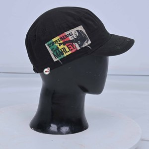 Black 6-Panel Streetwear <b>Caps</b> With Washed Finish <b>Flat</b> Brim Unisex Casual Fitted Hat Adult Size 58-60CM Canvas Material <b>Mens</b> <b>Caps</b> - Product Image 4