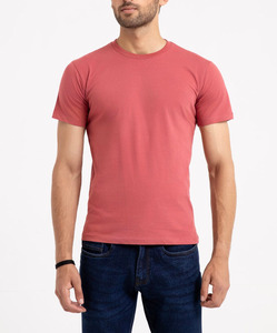 T-shirt streetwear surdimensionné en coton épais à col montant, épaules tombantes et logo personnalisé - Product Image 6