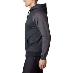 Wholesale Custom Logo Men's Heavyweight Raglan Sleeve Pullover Hoodie Contrast Color Fleece <b>Plain</b> <b>Sweatshirt</b> Streetwear - Product Image 4