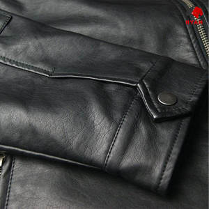 Chaqueta de Cuero Personalizada Ryan Pro Gear para Hombre, Tejido Cómodo y Transpirable con Cierre de Cremallera y Logotipo Personalizado - Product Image 5