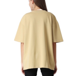 Camisetas de mujer de algodón y poliéster de alta calidad, camiseta ajustada suave con logotipo personalizado para mujer con proveedor de logotipo de Bangladesh - Product Image 3