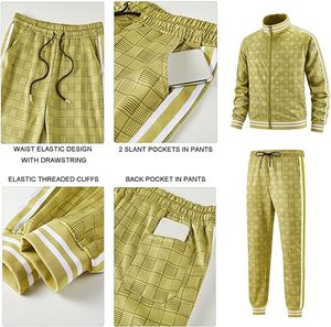 <b>Men</b> Winter Hip Hop Hooded Casual Solid Tracksuit Set Full-zip Long Sleeve 100% Cotton Quick Dry 2-Piece - Product Image 6