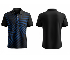 Polyester Sublimation Polo Shirt – Lightweight & Breathable Design for Men Women Youth Quick-Dry Dry-Fit Active Polo - Product Image 5