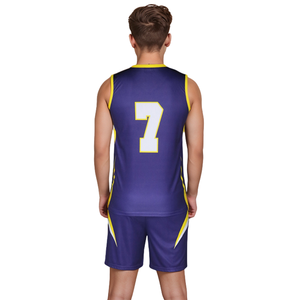 Conjunto de Uniforme Deportivo Personalizado para Equipo de Voleibol Masculino, Jersey y Pantalones Cortos Transpirables para Actividades de Club, Entrenamiento y Juegos - Product Image 2