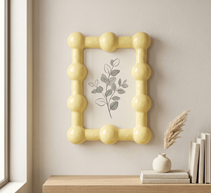 Resin Bubble Photo Picture <b>Frame</b> Customizable Color Unique <b>Design</b> for Home Office Tabletop & <b>Wall</b> Hanging Display - Product Image 3