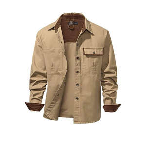 Camisa Casual de Algodón para Hombre, Manga Larga, Cierre de Botones, para Uso Diario y Trabajo, Tejido Transpirable y Duradero, Logotipo Personalizado, OEM, ODM - Product Image 3