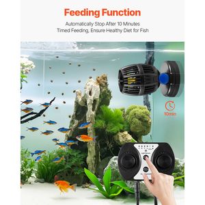 Aeratori per Acquacoltura 10W DC Powerhead 1057 GPH Silenziosi e Potenti con Pompa di Circolazione Regolabile e Controller per Acquario - Product Image 4