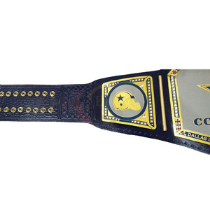 High Quality Customizable Comfortable IWGP Championship <b>Belts</b> Zinc/Brass/Leather Martial Arts Studios Front Logo Unisex - Product Image 3
