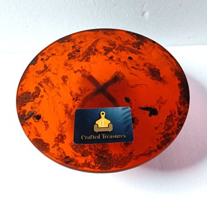 Eco friendly Epoxy Resin Cake Stand Platter Personalized For Party Wedding & Birthday Cake Cutting Carmony Stand At best Price - Product Image 5