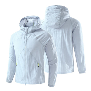 High Quality Custom Logo Nylon Unisex <b>Wind</b> <b>Breaker</b> Jackets Outdoor Sports Jackets Plus Size Windbreaker Jacket for Men - Product Image 3