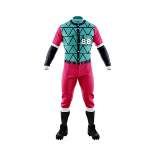 Camiseta de Béisbol Unisex Personalizada, Uniforme de Equipo Sublimado, Absorbente de Humedad, Antibacteriana, Deportiva, de Poliéster, Corte Regular - Product Image 5