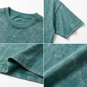 Camisetas de Hombre Estilo Nuevo, Calidad Premium, Lavado Ácido, 100% Algodón, Tela Suave, Transpirable, Secado Rápido, Elegante para Atuendo Casual Diario - Product Image 6