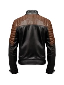 เสื้อแจ็คเก็ตหนังมอเตอร์ไซค์รัมฟอร์ดสำหรับผู้ชาย - Product Image 2