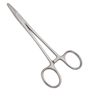 Porte-aiguille droit chirurgical 5mm en forme de pistolet Instrument laparoscopique réutilisable avec source d'alimentation manuelle Pince Porte-aiguilles - Product Image 2