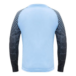 Camiseta de Portero Personalizada con Relleno, Manga Larga, Cuello Redondo, Secado Rápido, Transpirable, Ropa Deportiva 100% Poliéster, Antibacteriana, con Relleno en el Pecho - Product Image 3