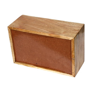 Indian Manufacturer Exporter of Wooden Engraved Mango Wood Urns with Lid Bird Cremation Urn Box Funeral Urns <b>for</b> Human <b>Ashes</b> Use - Product Image 4