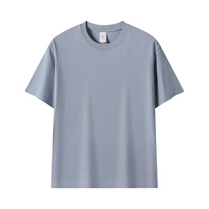 T-shirt Homme Oversize à Épaules Tombantes en Polyester/Nylon, Tricoté Uni avec Impression Numérique, Vente en Gros - Product Image 3