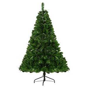 ต้นคริสต์มาสสไตล์มินิมอลแบบนอร์ดิก ขนาด 6 ฟุต ต้นไม้ประดิษฐ์ ทนทาน ป้องกันไฟไหม้ ของตกแต่งวันหยุด - Product Image 1