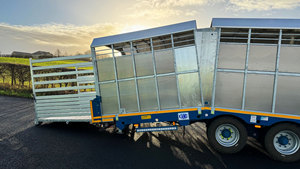 Factory Direct Steel Electric Livestock <b>Trailer</b> for Cattle Sheep Goats-Durable <b>Farm</b> Animal Transport with Custom Sizes - Product Image 4