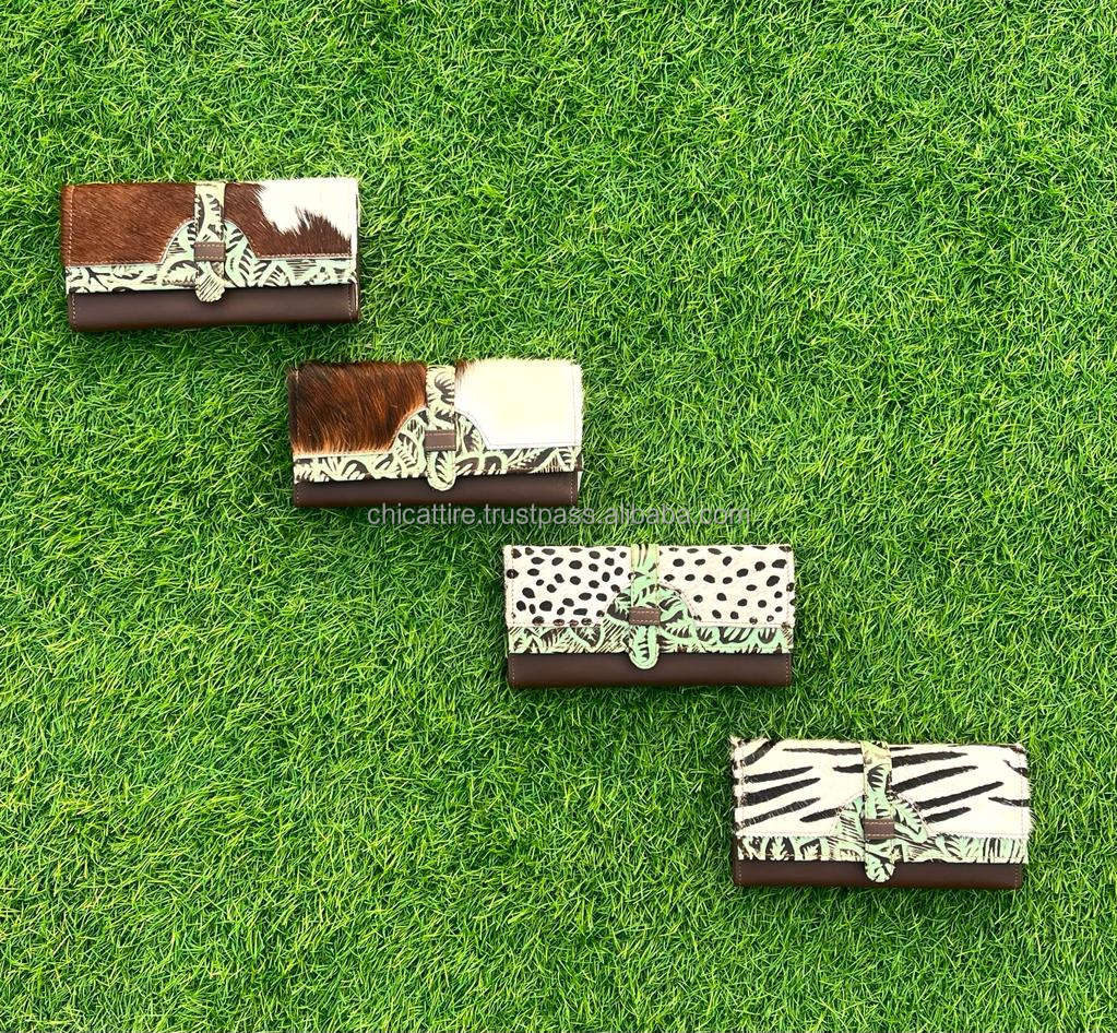 Brown With Green Embossed