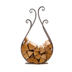 Nuevo y Moderno Soporte para Leña, para Interiores y Exteriores, con Marco Cuadrado de Metal, Recubrimiento en Polvo, Tamaño, Forma y Color Personalizables - Product Image 6