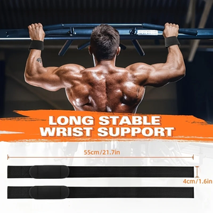 <b>Wrist</b> <b>Straps</b> for Weight Lifting Lifting <b>Straps</b> for Weightlifting Gym <b>Wrist</b> Wraps with Extra Hand Grips for Strength Training - Product Image 2