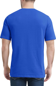T-shirts en tricot uni de haute qualité pour hommes, à manches courtes, pour un usage décontracté, vente en gros, respirants et élégants - Product Image 3