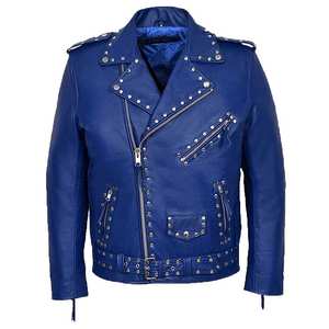 Chaqueta de Cuero para Mujer, Diseño Moderno, Venta al Por Mayor, Chaqueta Sólida para Chicas, Diseño OEM con Logotipo y Tachuelas - Product Image 1