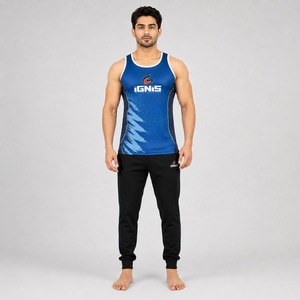 Camiseta sin mangas informal para hombre, modelo 2026, OEM, que ofrece comodidad transpirable, textura suave y calidad duradera para el uso diario en verano. - Product Image 1