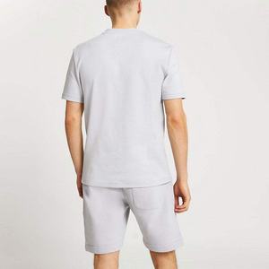 Men's Summer Two Piece Sets Breathable Casual Quick Drying Sportswear Short-Sleeved <b>T</b>-shirt Sport Men Two Piece <b>T</b>-Shirt Sets - Product Image 4